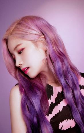 最新のhdピンク 紫 髪色 最高の花の画像